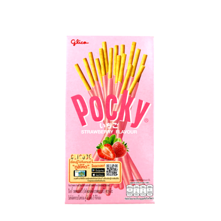 POCKY fragola biscotto 47g Thailandia