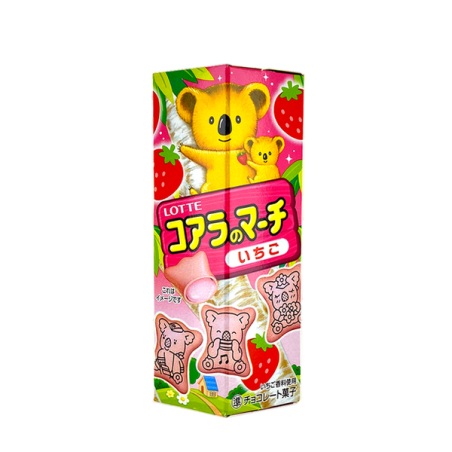 Biscuit Kaola fraise LOTTRE 48g Thailande