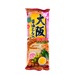 Instant-Ramen-Nudeln Shoyu Tonkotsu Osaka ITSUKI 176g Japan