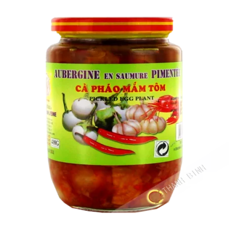 Aubergine saumure pimente 400g