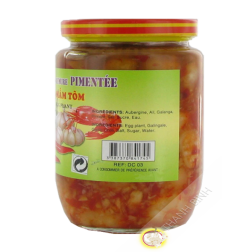 Aubergine en saumure pimenté DRAGON OR 400g Vietnam