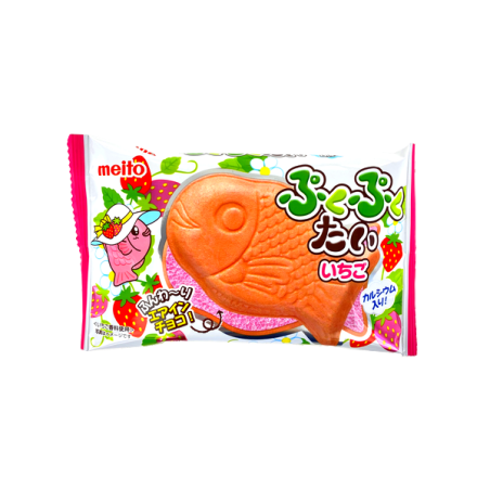 Gâteau Pukutai Fraise MEITO 16.5g Japon