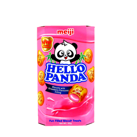 Hello Panda Strawberry Biscuit MEIJI 50g Trung Quốc