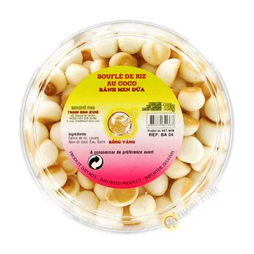 Puffed rice coconut DRAGON GOLD 120g Vietnam