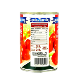 Tomaten, ganze geschälte im saft und LOUIS MARTIN 425g Frankreich