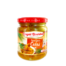 ROYAL BOURGON salsa al curry 200g Riunione