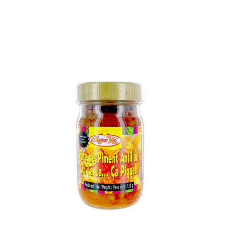 Pâte piment antillais noir très épicés Ah la la ça pique 120g Costa Rica
