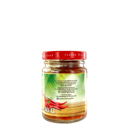 Tương ớt đỏ và chanh ROYAL BOURBON 90g Réunion