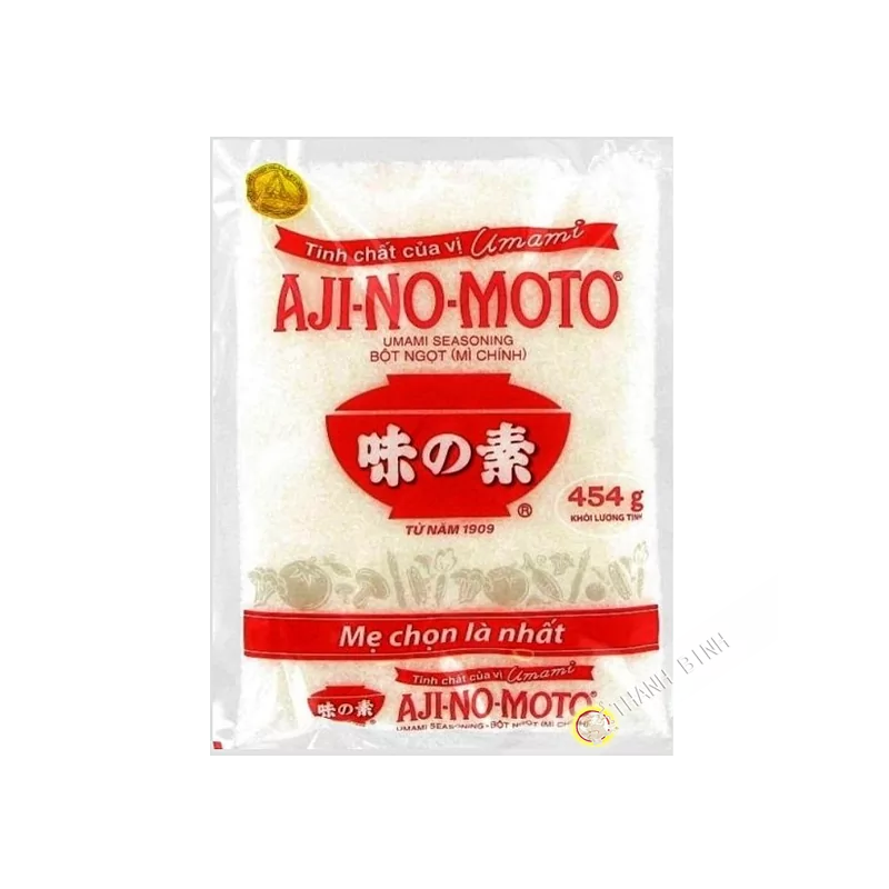 El glutamato AJINOMOTO 400g de Vietnam