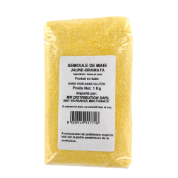 Semoule maïs jaune Bramata 1kg Italie