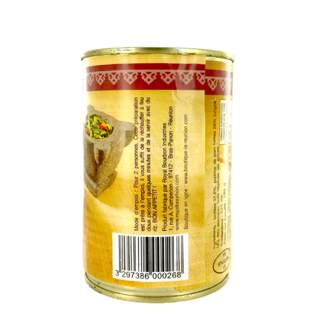Lenticchie al boucané ROYAL BOURBON 420g Réunion