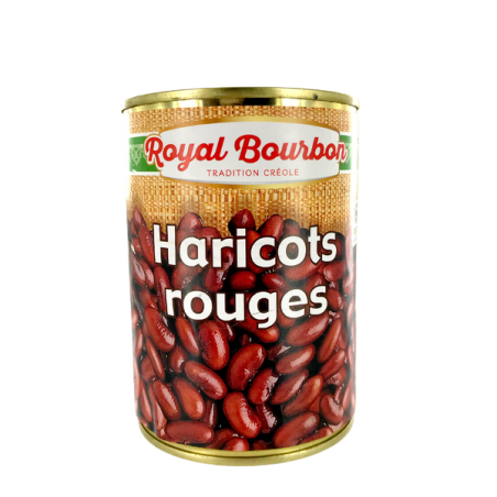 Haricots rouges nature ROYAL BOURBON 400g Réunion