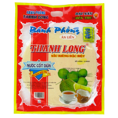 Galette de coco durian THANH LONG 440g Vietnam
