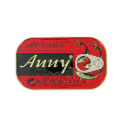 Sardine in olio di ANNY 125g Marocco