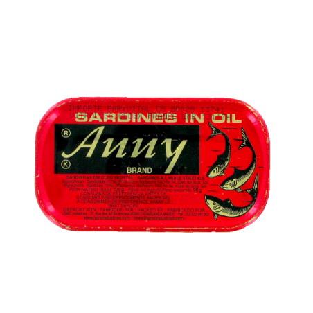 Sardines in oil ANNY 125g Morocco