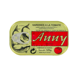 Sardine à la tomate ANNY 125g Maroc