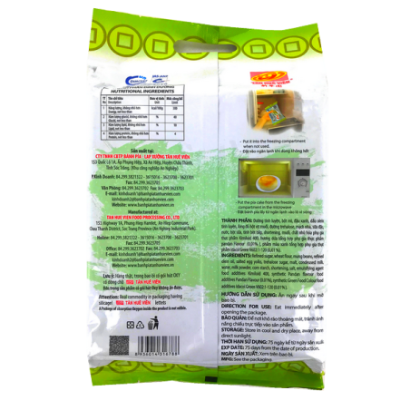 Bánh Pia Kim Sa Baitoey TAN HUE VIEN 12x40g