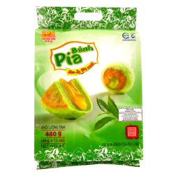 Gâteau Pia Kim Sa Thé vert TAN HUE VIEN 12x40g