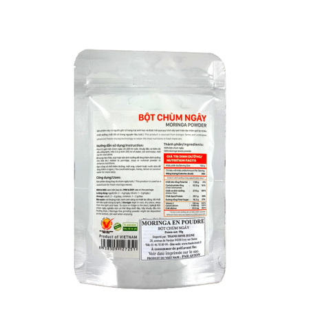Moringa Chum Ngay en poudre QUANG THANH 50g Vietnam