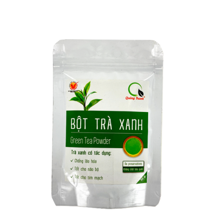 QUANG THANH polvo de té verde 50g Vietnam