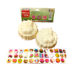 2pcs Vinh TRUONG Vietnam Agar Agar Form