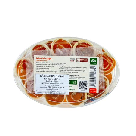 Gâteau ananas en rouleau 200g Vietnam