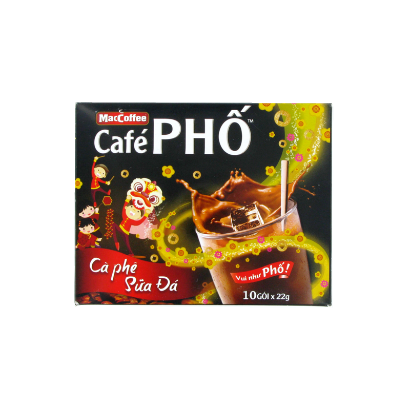 Café crème soluble Pho MAC COFFEE 10x24g Vietnam