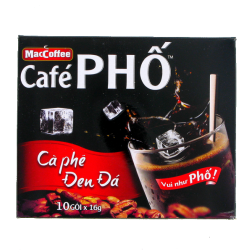 Cà phê Phố đen hòa tan MAC COFFEE 160g Việt Nam