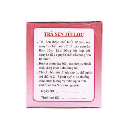 Trà lotus VĨNH TIẾN 40g Việt Nam