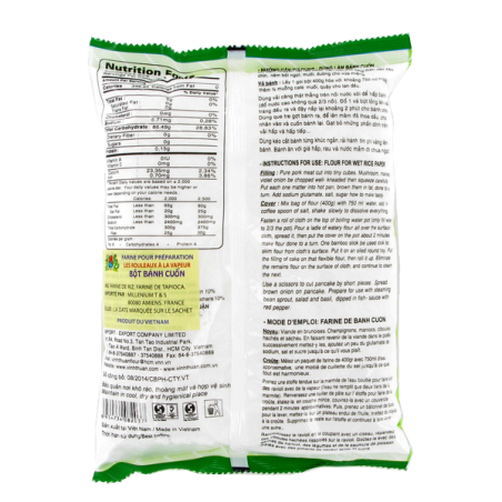 Farine Banh cuon VINH THUAN 400g Vietnam