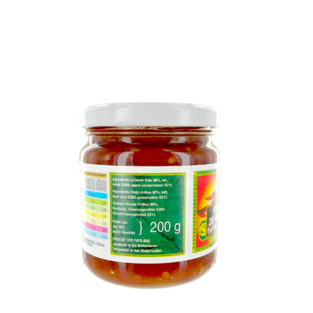 Purée piment SAMBAL OELEK 200g Pays-Bas