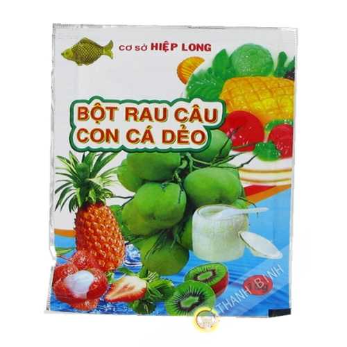 Bột rau câu dẻo Con Cá HIỆP LONG 10g Việt Nam