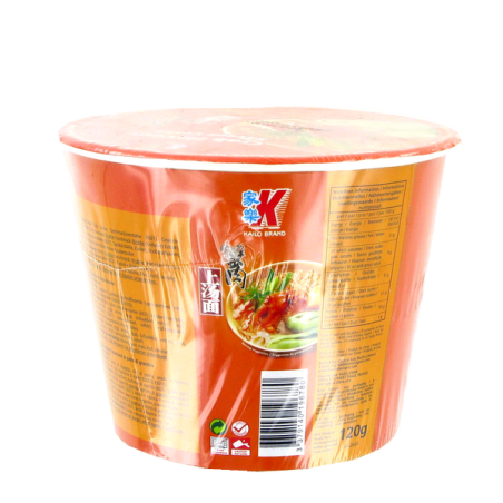 Soupe nouille saveur crabe cup KAILO 120g Chine