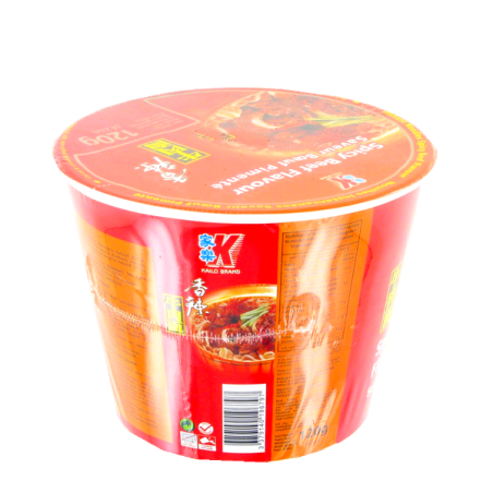 Zuppa di noodle sapore di carne di manzo con coppa KAILO 120g Cina