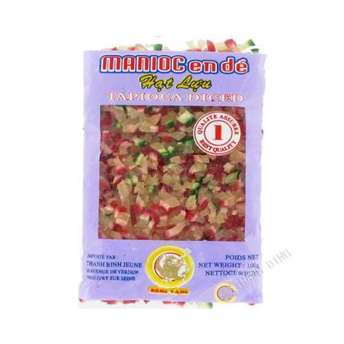 Pomegranate tapioca diced DRAGON GOLD 100g Vietnam