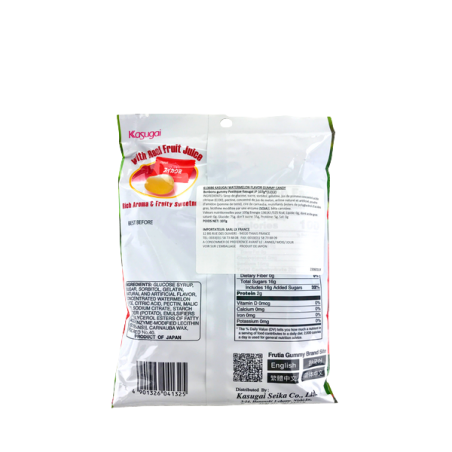 Kẹo dẻo dưa hấu 102g Nhật Bản