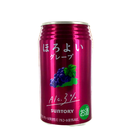 Boisson raisin petillant 3% KIRIN 350ml Japon