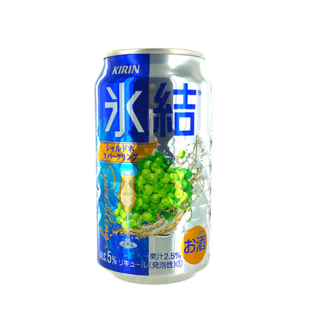 Bebida espumosa de uva 5% KIRIN 350ml Japón