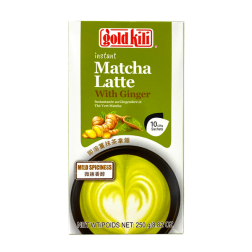 Bebida instantánea Matcha latte con jengibre ORO KILI 250g Singapur
