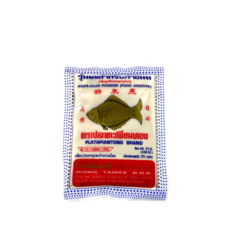Agar agar en polvo PLATAPIANTONG 25g Tailandia