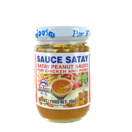 Sauce Satay mélange POR KWAN 200g Thailande0g