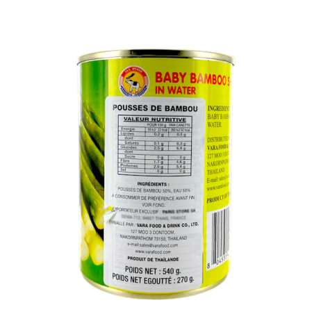 Bamboo shoots 540g TAS BRAND Thailand