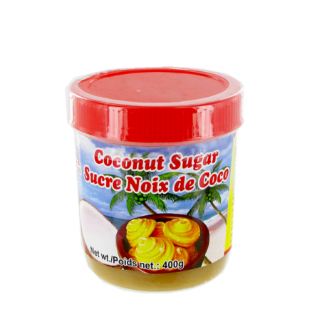 El azúcar de coco POR KWAN 400g Tailandia