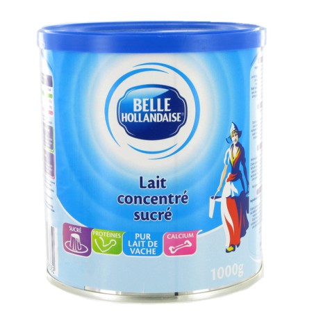 Condensed milk DUTCH LADY 1kg netherlands