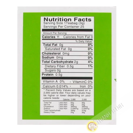 Trà thanh nhiệt VĨNH TIẾN 75g Việt Nam