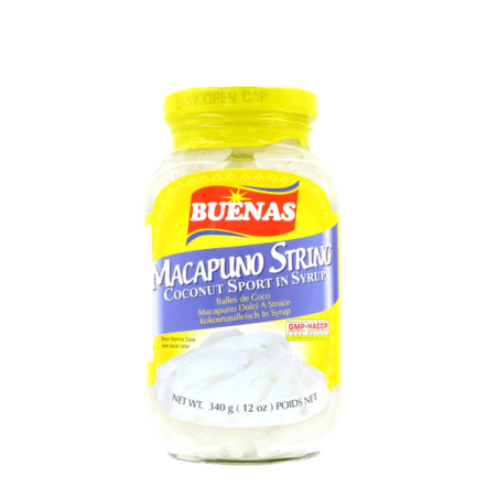 Cùi dừa ăn liền BUENAS 340g Trung Quốc