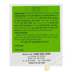 Grüner tee thanh nhiet VINH TIEN 75g Vietnam