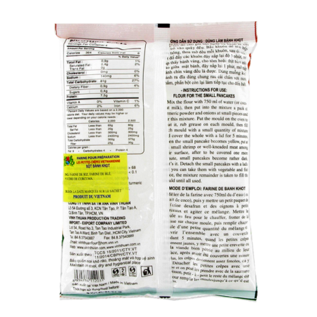 Bột bánh khọt VĨNH THUẬN 400g Việt Nam