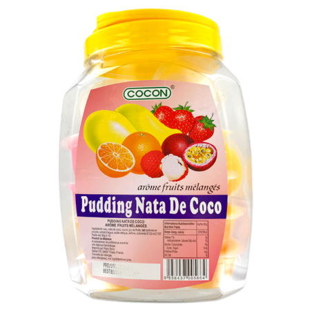 Gelée pudding nata coco aux fruits exotiques COCON 16pcsx80g Malasie