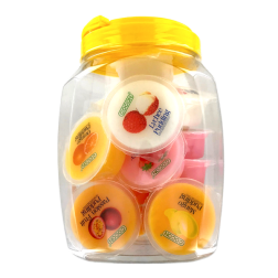 Gelatina di budino nata al cocco con frutti esotici COCON 16pzx80g Malesia